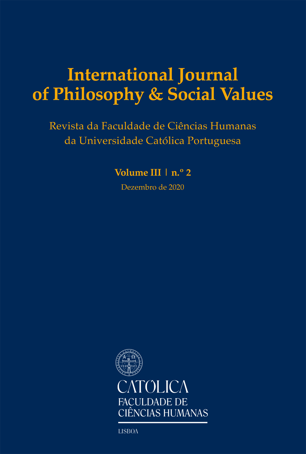 INTERNATIONAL JOURNAL OF PHILOSOPHY V. 3 N. 2 (2020)
Globalização e cosmopolitismo INTERNATIONAL JOURNAL OF PHILOSOPHY V. 3 N. 2 (2020)
Globalização e cosmopolitismo