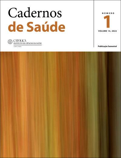 CADERNOS DE SAÚDE - v. 14 n.1 (2022) - Universidade Católica Editora 