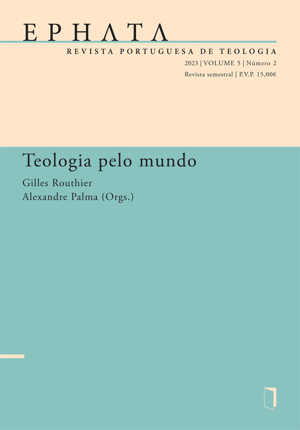 EPHATA v. 5 n. 2 (2023) - Teologia pelo mundo EPHATA v. 5 n. 2 (2023) - Teologia pelo mundo