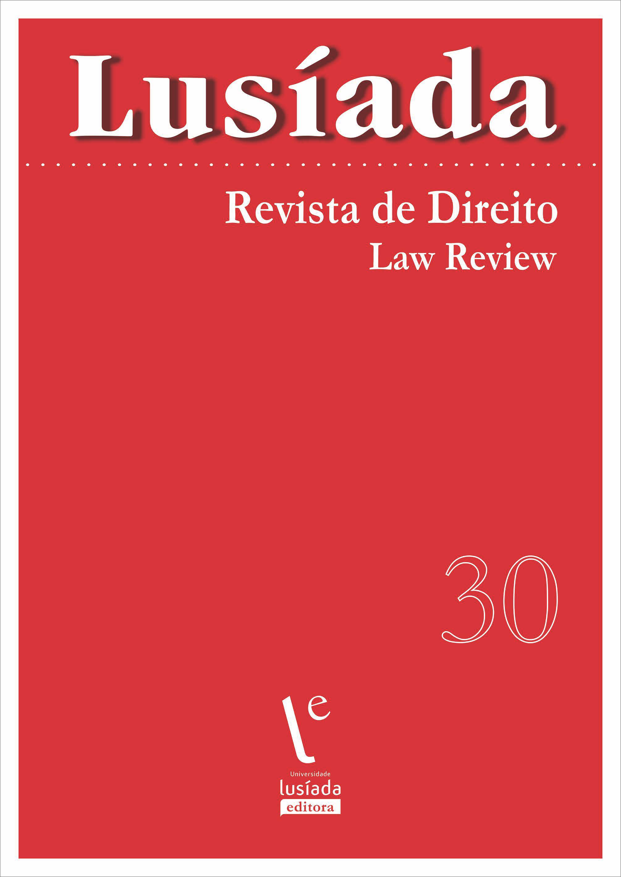 Lusíada. Direito, n.º 30 (2023) Lusíada. Direito, n.º 30 (2023)