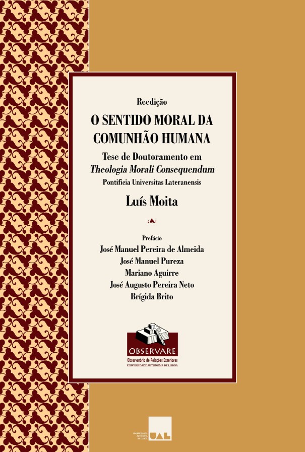 O sentido moral da comunhão humana O sentido moral da comunhão humana