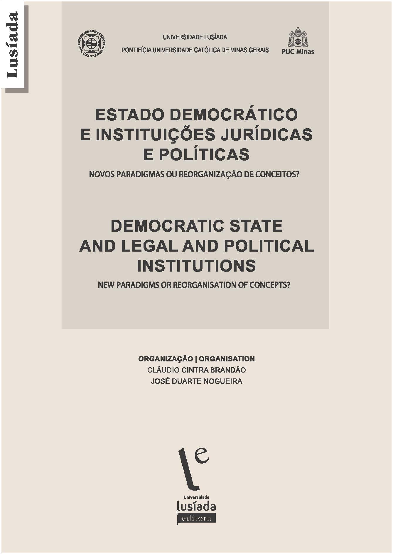 Estado democrático e instituições jurídicas e políticas Estado democrático e instituições jurídicas e políticas