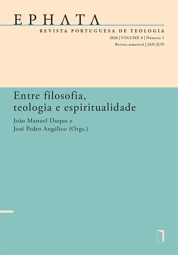 EPHATA v. 8 n. 1 (2026) Entre filosofia, teologia e espiritualidade EPHATA v. 8 n. 1 (2026) Entre filosofia, teologia e espiritualidade