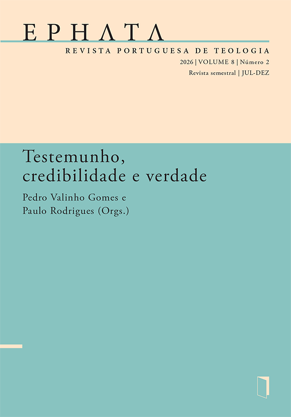 EPHATA v. 8 n. 2 (2026) - Testemunho, credibilidade e verdade